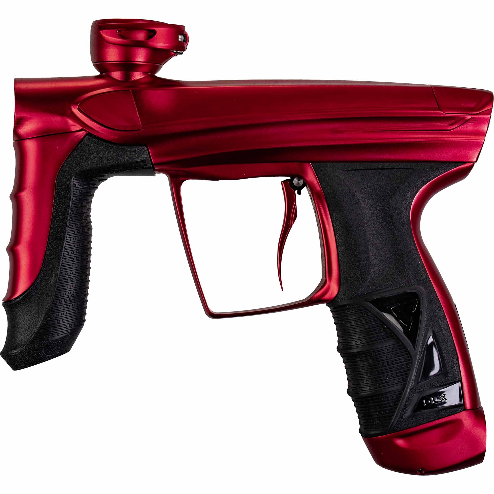 paintball-gewehr, rot, pistole, grif textured, luftdruck-gerät