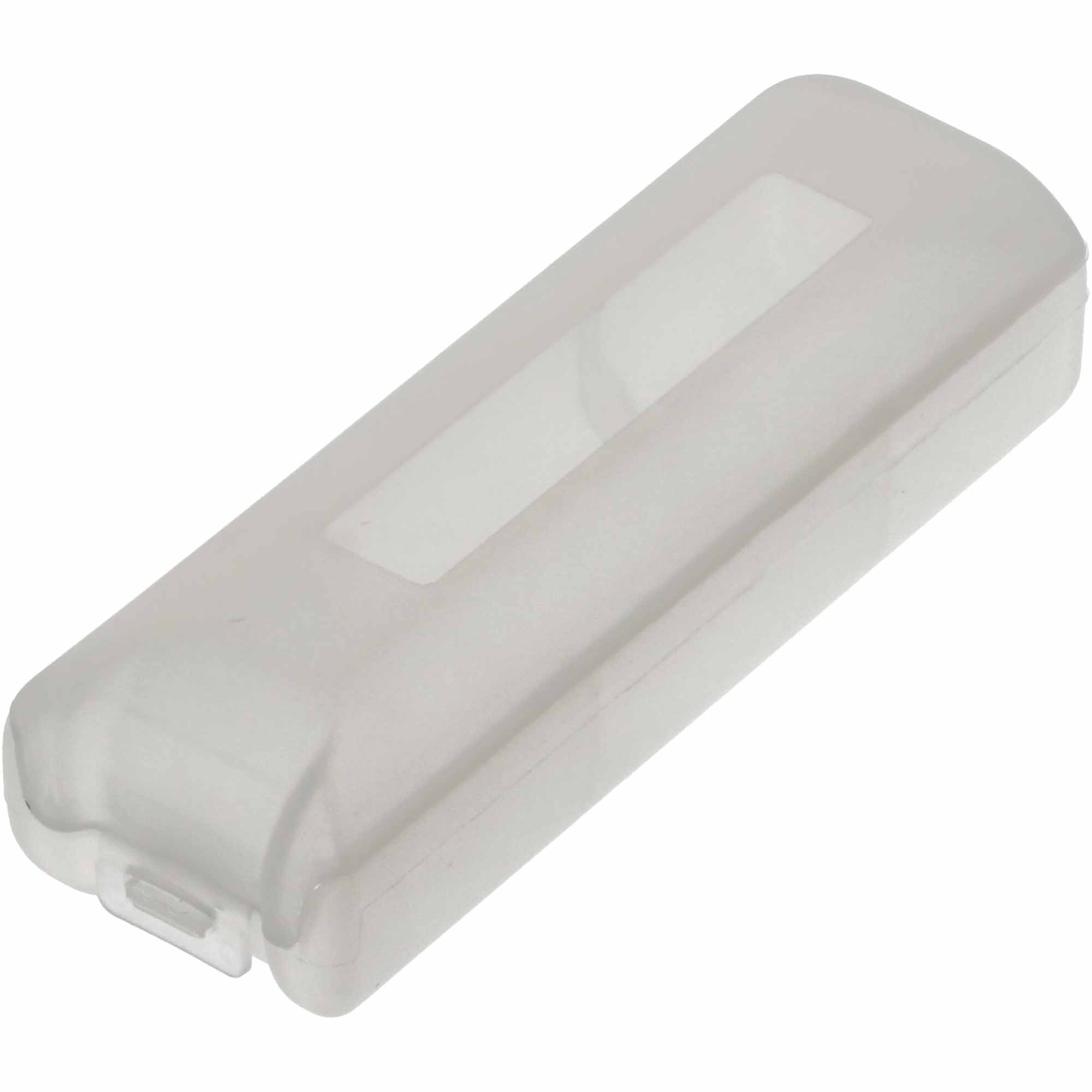 DLX Luxe AIRE Battery Weiße Hülle, Kunststoffgehäuse, Clip-on, Kompakt, Kleines Zubehör