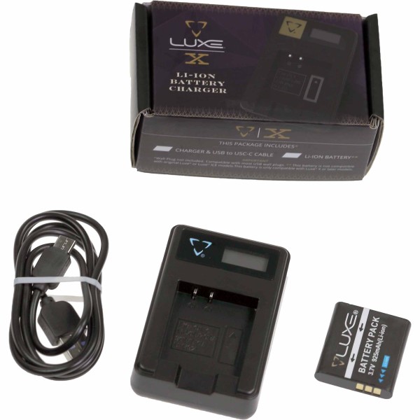 DLX Luxe X Combo: Battery & Charger