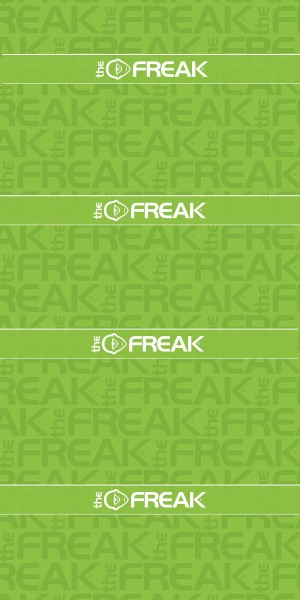Gridwall Banner "Freak" 100 x 200cm